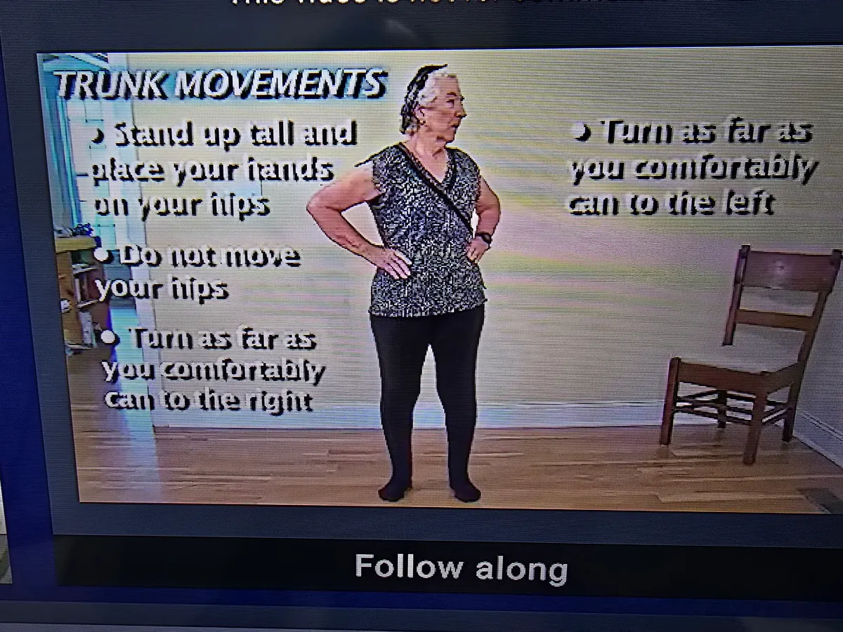 Active seniors smiling while engaging with the XIMFITX Otago balance screen